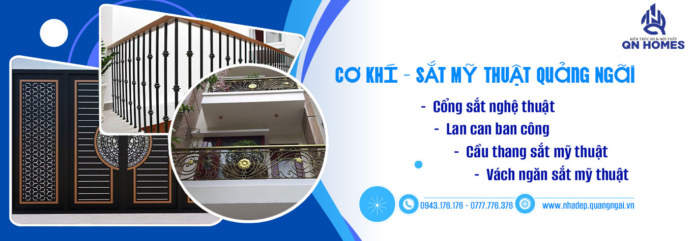 Xưởng sản xuất nhôm kính - cơ khí Quảng Ngãi » QN Homes nhà đẹp Quảng Ngãi